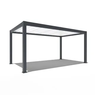 Weide Carport Aluminium Pergola 3x5,3m Anthrazit Garage Überdachung