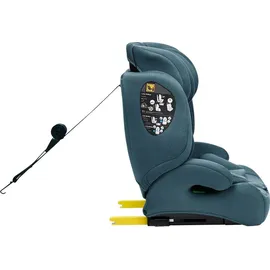 KIKKABOO Kindersitz I-Bronn i-Size (76-150cm) Isofix, Top Tether, Kissen, Gurt grün