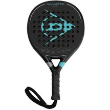 Dunlop Galactica Pro Mini-Schläger (18 cm) – Sammler-Accessoire, Petrol Green, Silver Foil, Black