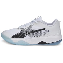 Puma Eliminate Power II Hallen-Sportschuhe Hallenturnschuh, White-Black-Nitro Blue, 40 EU