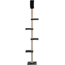 CAT DREAM Kratzbaum 50 x 36 x 260 cm schwarz