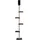 CAT DREAM Kratzbaum 50 x 36 x 260 cm schwarz