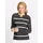 Sieh an! Ringel-Pullover Schwarz / Weiß 44