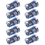 10 Stück Step Down Converter,QIQIAZI DC-DC Buck Converter Modul 3.2-46V zu 1.25-35V Step-Down Wandler Modul,Spannungsregler,Einstellbares Netzteil Abwärtsmodul
