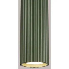 Sollux Lighting Karbon 3-flg. 45 cm Aluminium grün