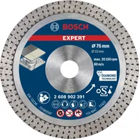 Bosch EXPERT Hard Ceramic 76 mm Diamant-Trennscheibe 76 x