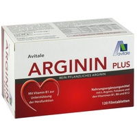 Arginin Plus Vitamin B1+B6+B12+Folsäure Filmtabl.