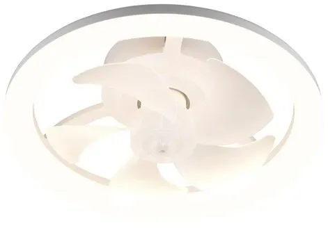 Reality Leuchten Deckenventilator Pajala Kunststoff