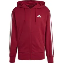 adidas Essentials 3-Streifen French Terry, Herren Kapuzensweater, grün - 3XL