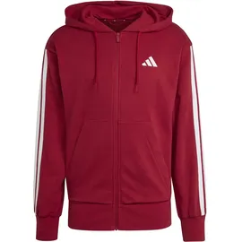 adidas Essentials 3-Streifen French Terry, Herren Kapuzensweater, grün - 3XL