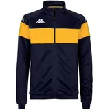 Kappa Dacone Sweatshirt Halbreißverschluss Blue Marine/Yellow Chrome S