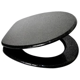 Sanilo WC-Sitz Glitzer Schwarz