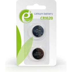 Gembird EG-BA-CR1620-01 Haushaltsbatterie Einwegbatterie Lithium (CR1620, 70 mAh), Batterien + Akkus