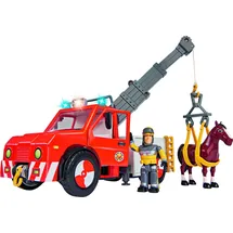 Simba Feuerwehrmann Sam Phoenix mit Figur und Pferd
