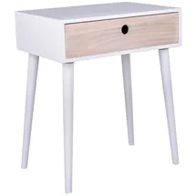 House Nordic Nachttisch Annemie Weiß