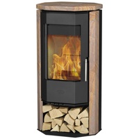 Fireplace Kaminofen Zeitbrandofen Phönizia 2 Loticstone schwarz (5 kW)