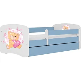 raumhirsch furniture Kinderbett Raumhirsch 80 x 180 cm Holzwerkstoff blau