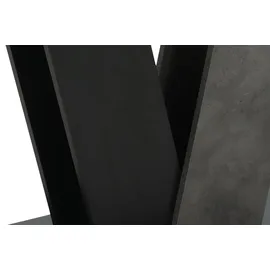 Hela Esstisch "JUDITH mit ABS-Kante", schwarz