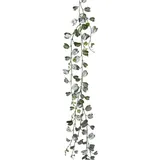 OTTO home Winterliche Kunstpflanze Weihnachtsdeko, Weihnachtsgirlande Bauhiniablatt, OTTO home, Girlande, traumhaft beschneit, Länge 190 cm grün