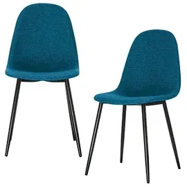 Paperflow 2 meet powered by PAPERFLOW Schalenstühle MUST CHMUSTX2.01.06 blau Stoff