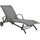 vidaXL Rollliege 200 x 58 x 32 cm Grau