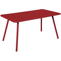 Fermob Luxembourg Tisch 143 x 80 x 75 cm Grau