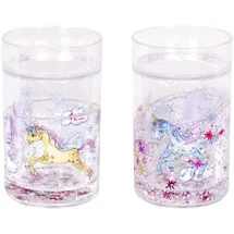 Die Spiegelburg Glitzerbecher 0,3 l Weiß