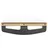 GOZNEY Pizzaschneider 33,5 cm Edelstahl schwarz