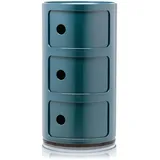Kartell Componibili 3 Elemente, blau