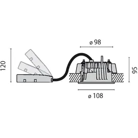 Performance in Light LED-EB-Downlight (810711363001)