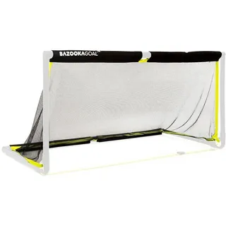 BazookaGoal Fußballtornetz | Original Zubehör | 120x75 cm oder 150x90 cm | Widerstandsfähiges Mesh-Gewebe | Schwarz-Weiß | Für Spiel- und Freizeittor