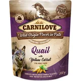 CARNILOVE Dog Paté Quail with Yellow Carrot 300g
