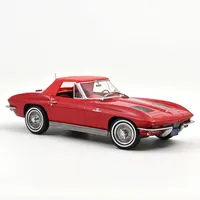 NOREV Chevrolet Corvette Sting Ray Cabrio 1963 Rot 1:18