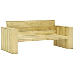 vidaXL 5-tlg. Garten-Lounge-Set Kiefernholz Imprägniert