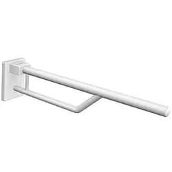 Hewi Duo Stützklappgriff 950.50.1319099 Kunststoff reinweiß, Ausladung 850 mm, mobil, Kunststoff