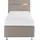 Westfalia Schlafkomfort Boxspringbett, wahlweise mit LED-Beleuchtung, beige