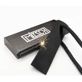 Mitsch 1x Feuerstein Feuerstahl aus Magnesium Feuerstein Outdoor Bushcraft Survival Ausrüstung Magnesiumblock leicht Wandern Camping Lagerfeuer Essen Kochen Feuerstahl Outdoor Armee Militär (1)