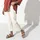 Birkenstock Arizona Lammfell Wildleder Nerz Schmales Fußbett - 1001135 - Braun 42