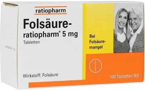 fols�ure ratiopharm 5 mg tabletten 100 st