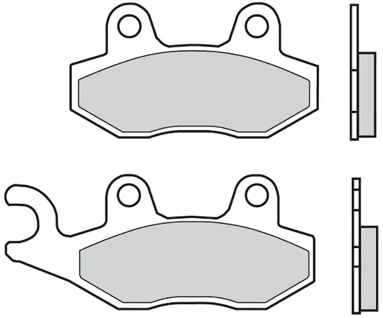 Brembo 07su1215 Organische Bremsbeläge - Black - One Size