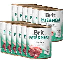 BRIT PATE & MEAT VENISON 12x800g