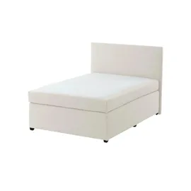 Möbel Kraft Boxspringbett 97 x 104 cm H3 Creme