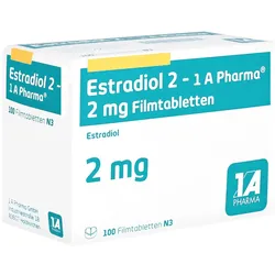 Estradiol 2-1A Pharma Filmtabletten 100 St