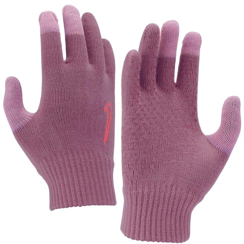 NIKE Knitted Tech and Grip 2.0 Strick-Handschuhe Kinder 633 - elemental pink/med soft pink/bright crimson S/M