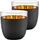 Eisch Becher 0,39 l Schwarz 2 St.