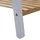 Mendler Garderobenständer HWC-Q32 Natur/Weiß