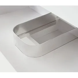 Mendler Premium Waschbeckenunterschrank HWC-D16, Waschtischunterschrank Waschtisch Badmöbel, hochglanz 90cm ~ weiß