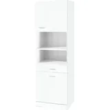 KOCHSTATION Mehrzweckschrank »KS-Elster«, Breite 60 cm weiß