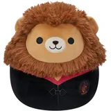 Jazwares Squishmallows - Harry Potter Gryffindor Löwe in Hogwarts Robe 25 cm, offizielles Jazwares Plüsch, superweiches Kuscheltier