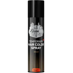 The Shave Factory Temporary+ Hair Color Spray Gold 150 ml